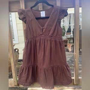 Girl’s Gap Teen Brown Dress Size L